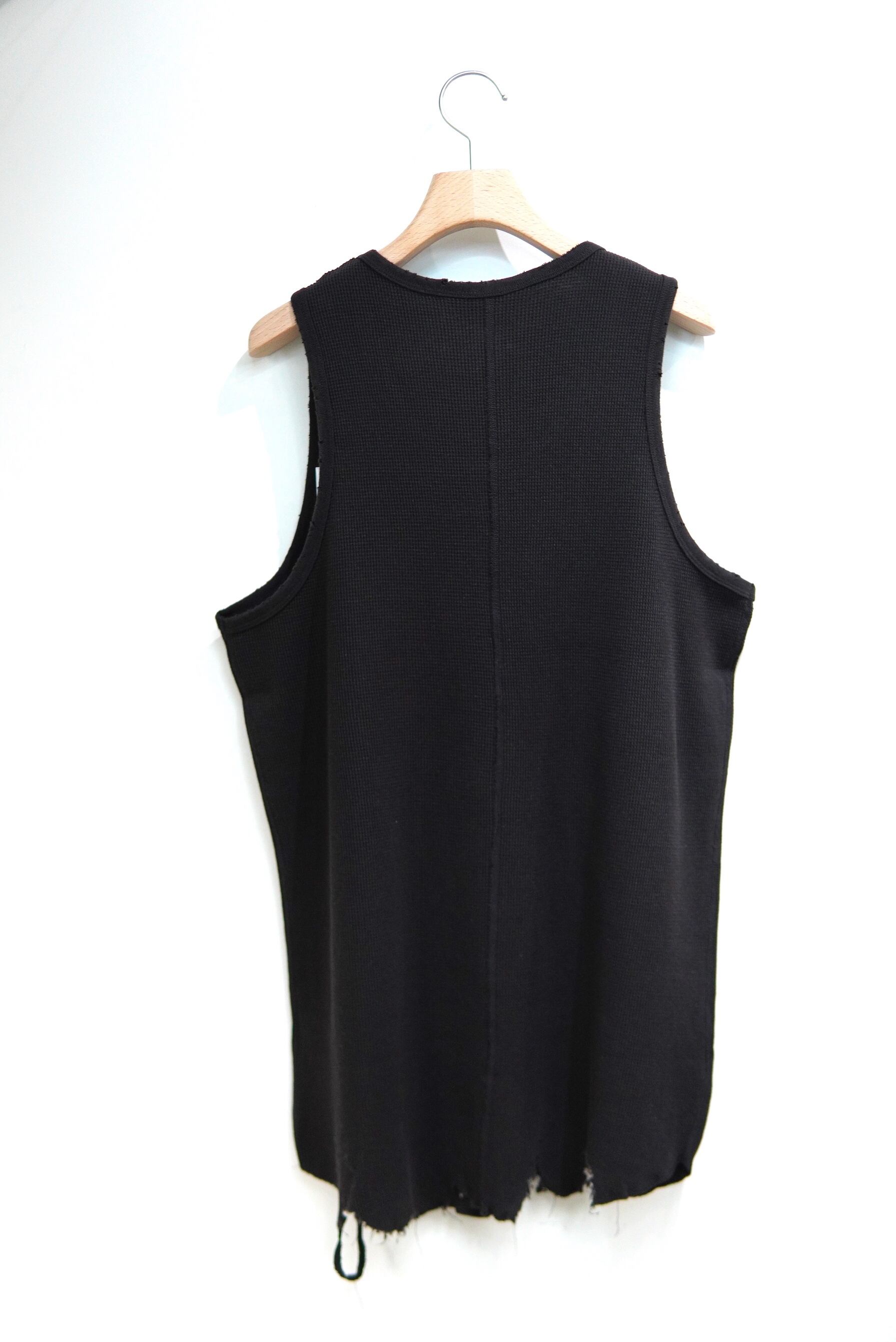 ANCELLM / DAMAGE WAFFLE TANK / ANC-STD-CT04 | POETRY