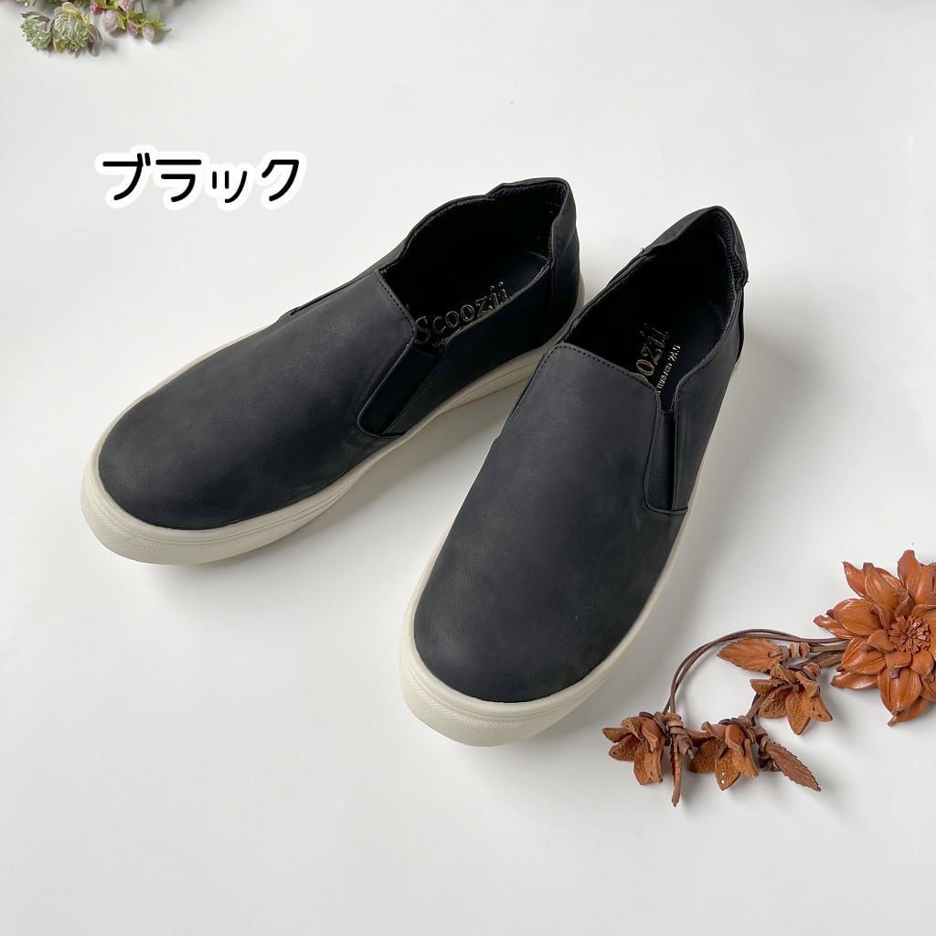 普段履きに最適 ゆったり サイドゴアスリッポン 3452 | Moda Ladian