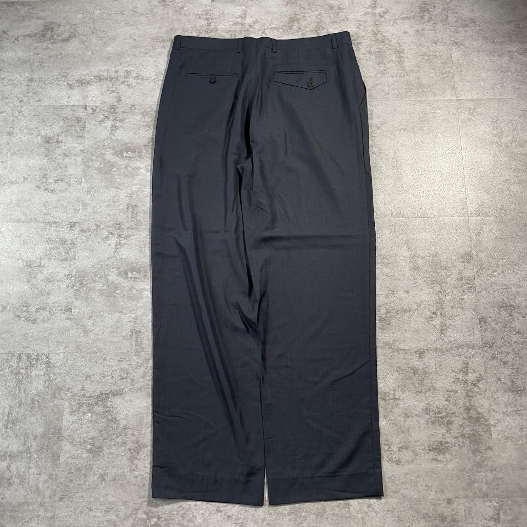 90s ARMANI COLLEZIONI スラックス ブラック ワイドパンツ 90s GIORGIO
