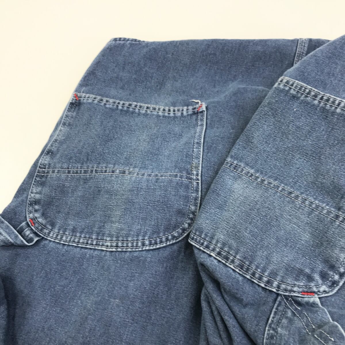 BIG MAC ビッグマック 80〜 90年代 デニム オーバーオール ブルー W38