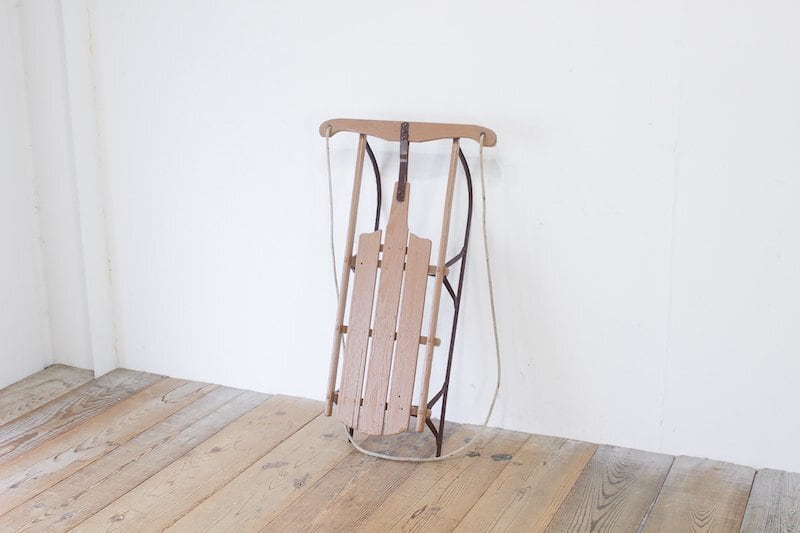 Flexible Flyer アメリカヴィンテージ 木製ソリ Flexible Flyer アメリカヴィンテージ 木製ソリ