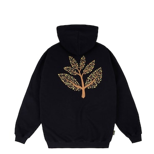 MAGENTA TREE PLANT HOODIE BLACK