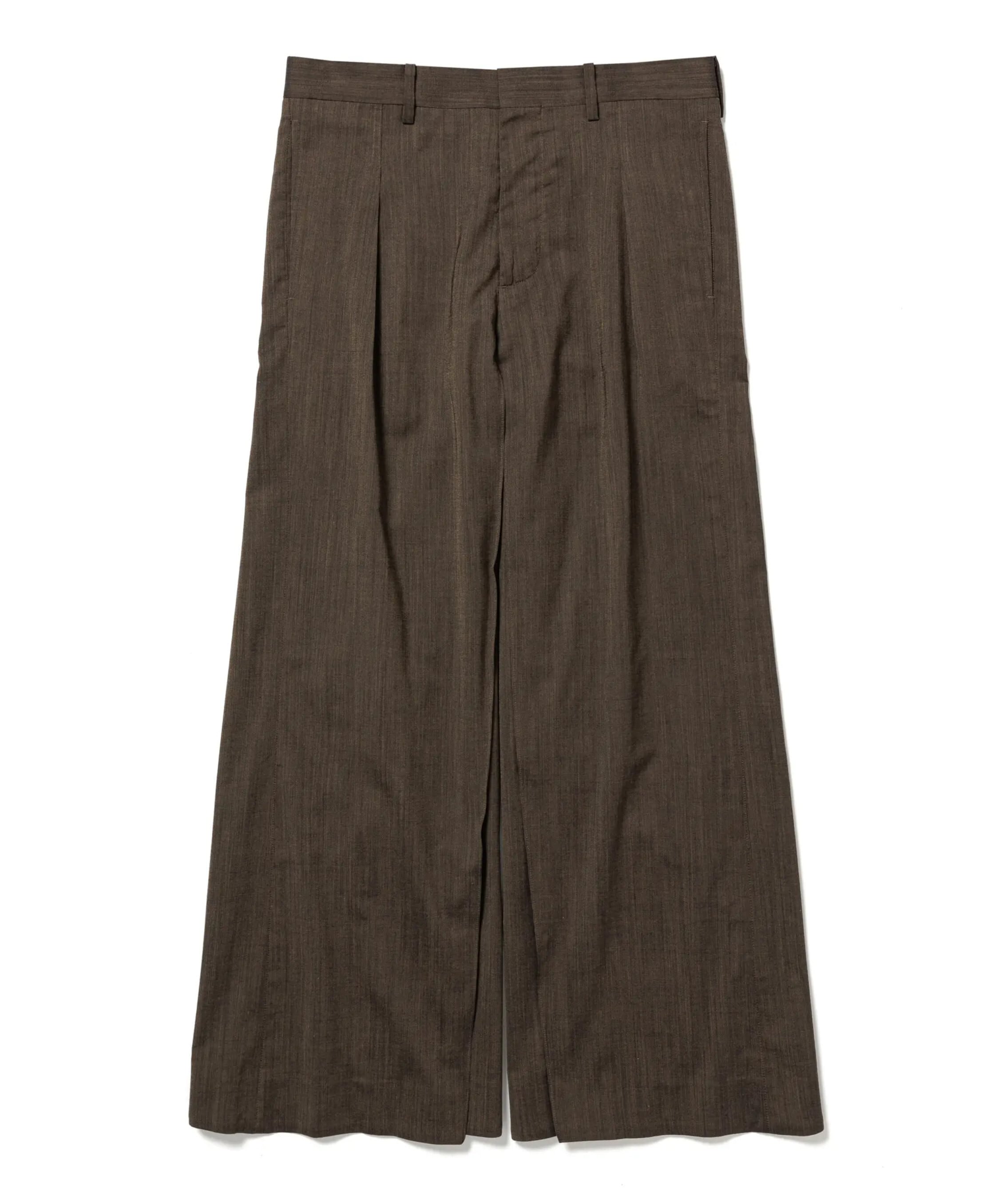 Sasquatchfabrix. / 25SS-PA9-003 HAKAMA SLACKS (BLACK 
