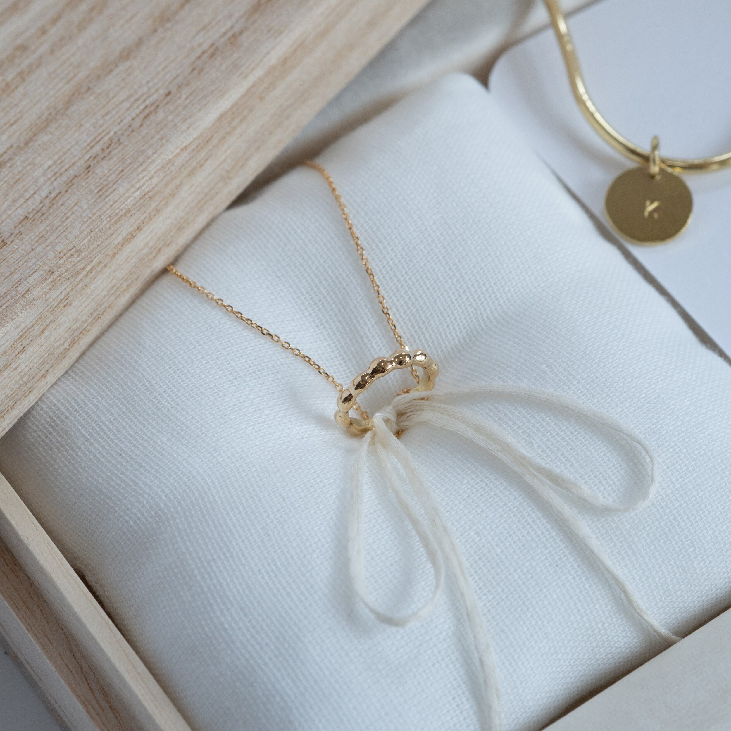 K18 ネックレスチェーン | N.M JEWELRY for baby & parent ｜ ベビーリング