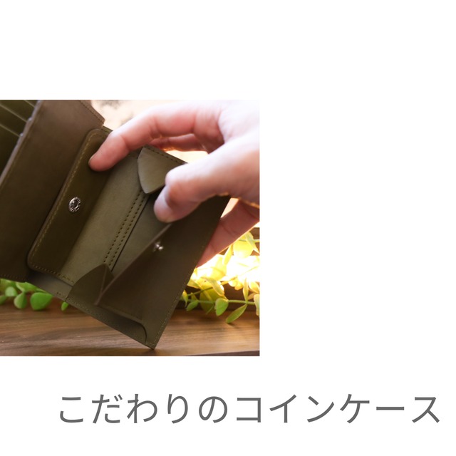 x craft no.19 ala【二つ折り財布】