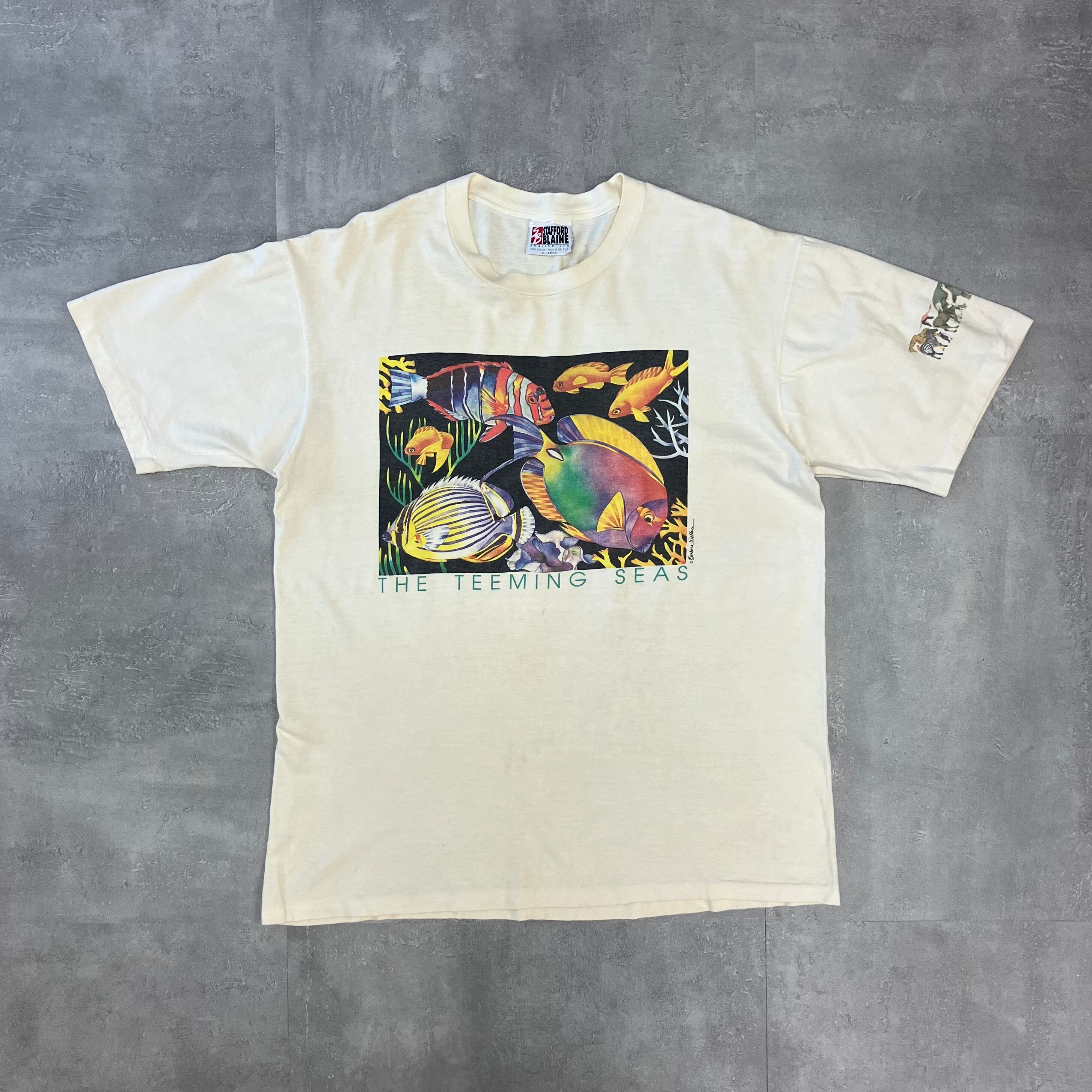 STAFFORD BLAINE 90s usa製 プリントTee XL No.2387