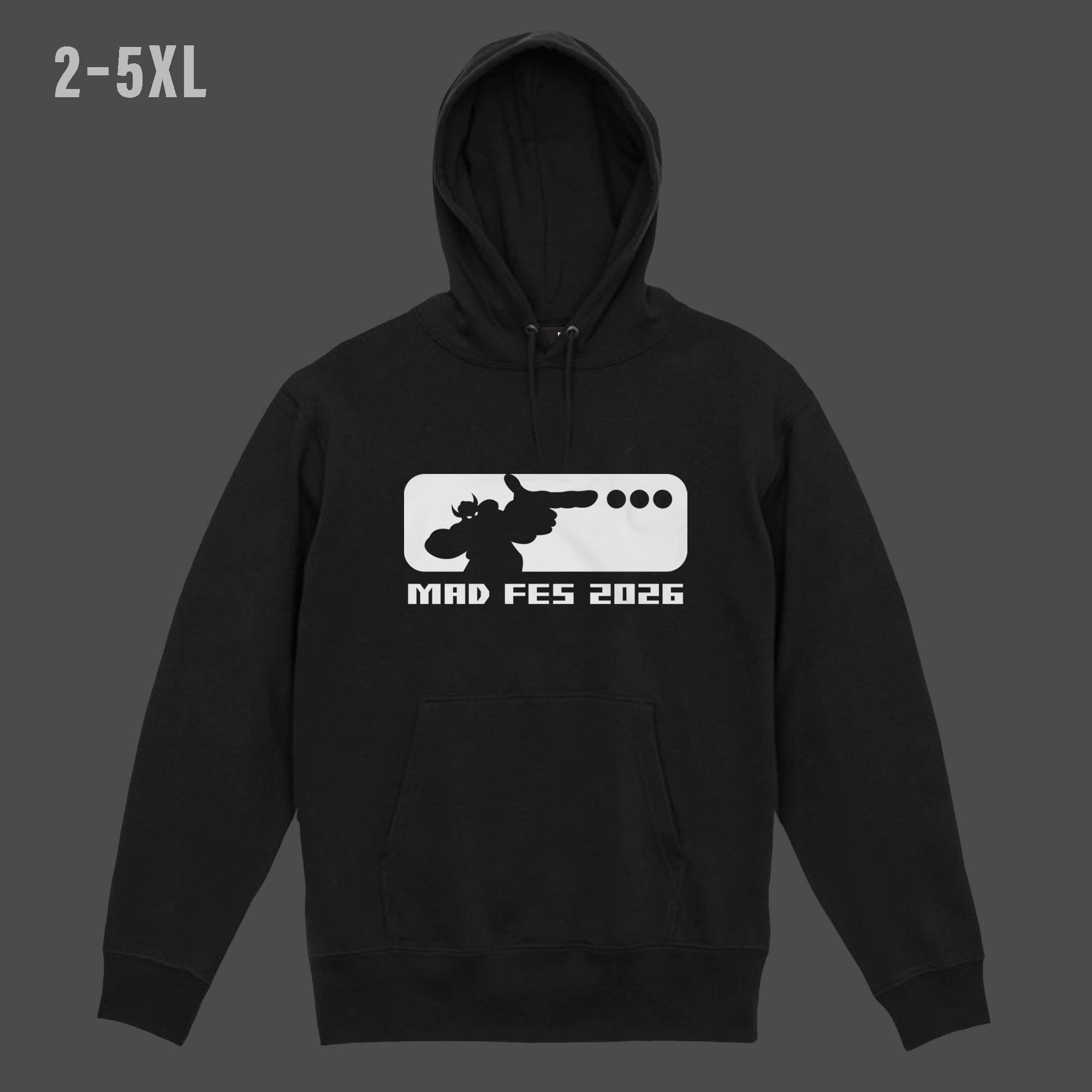 な*べ様 masterpiece MADDSQUAD パーカー L HECTIC MAD2026_Hoodie_BK_2-5XL | POWER DRUG
