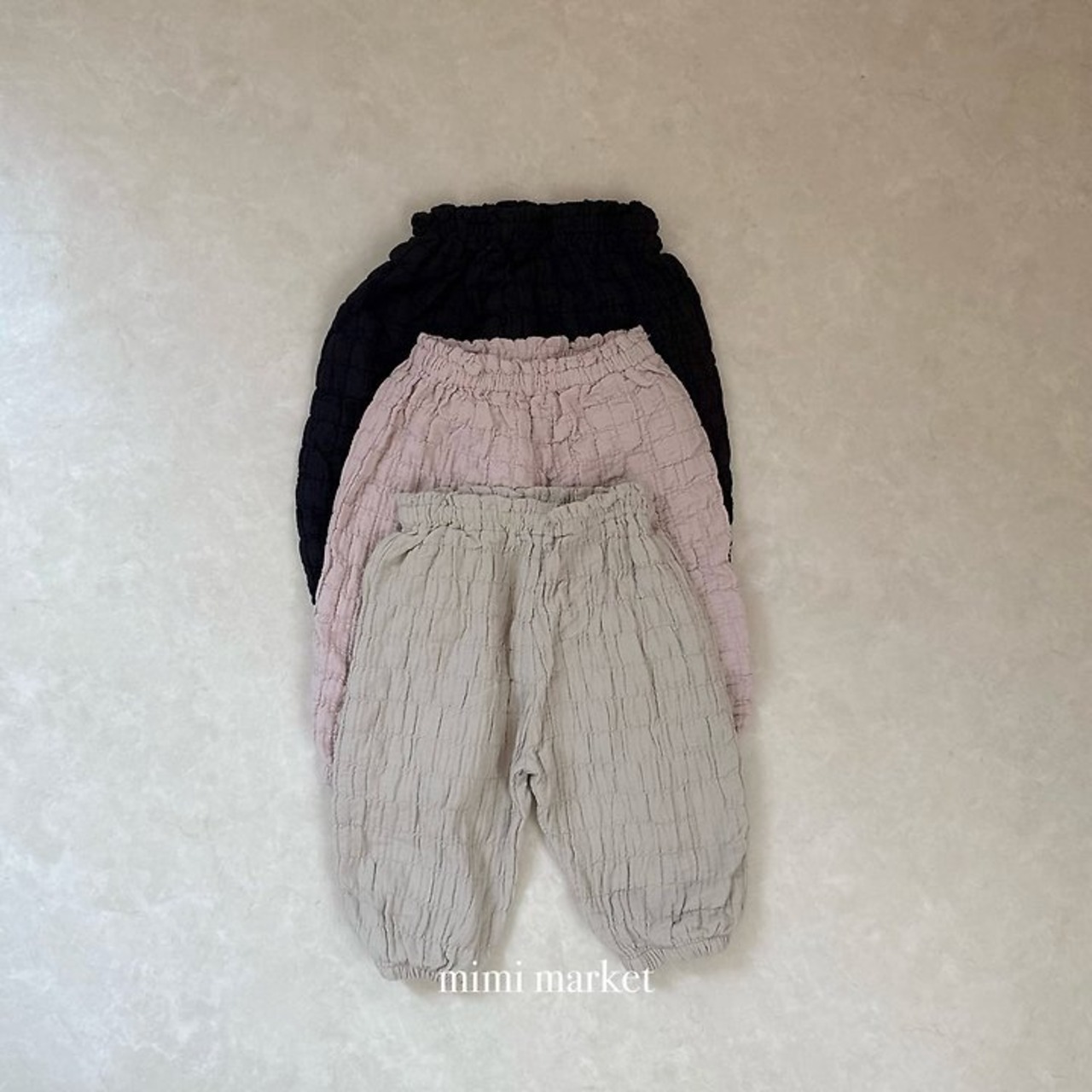 韓国子供服 / mimimarket / 26Autumn / ニムボパンツ / 秋服 *S~L *