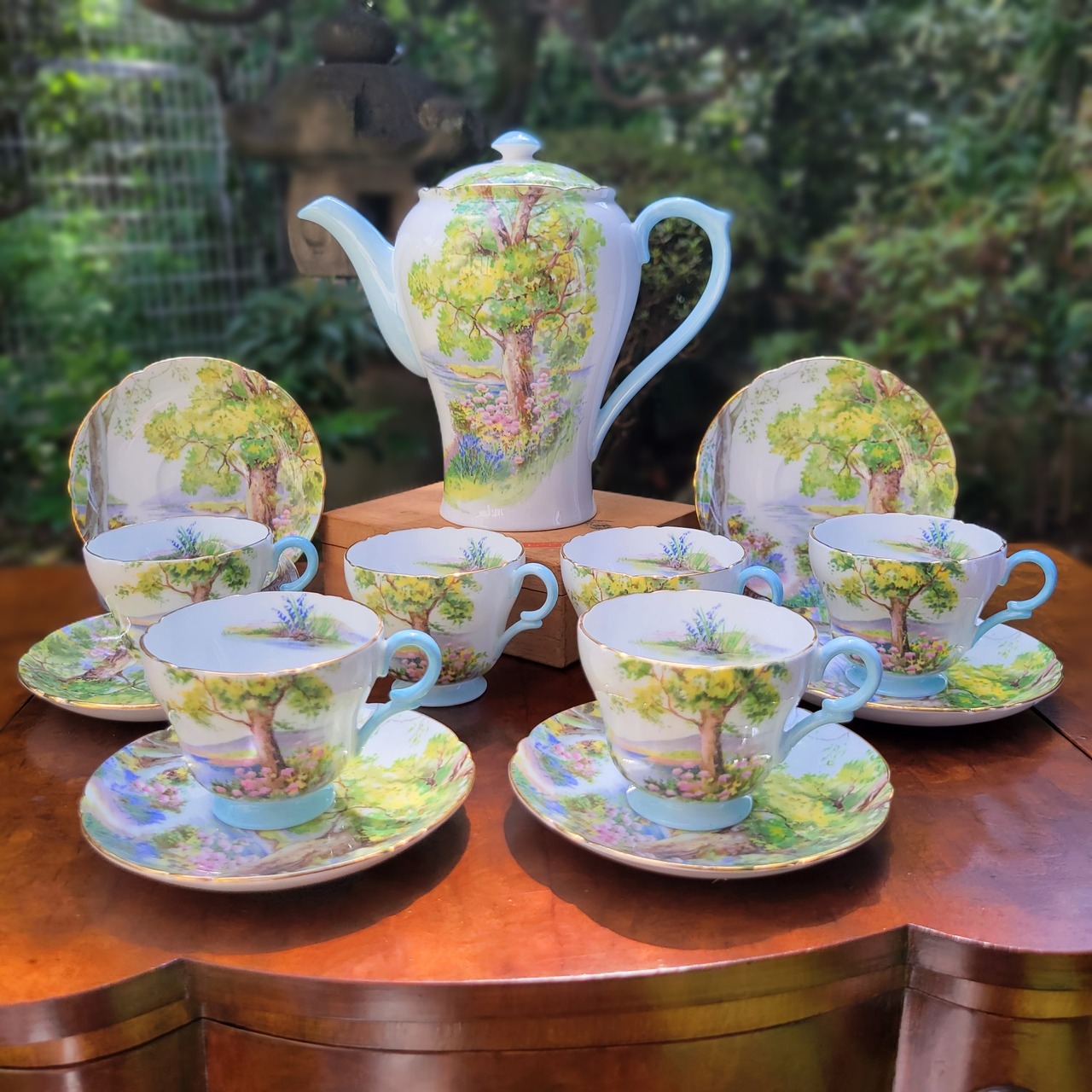 【シェリー】"WOODLAND"　コーヒーセット