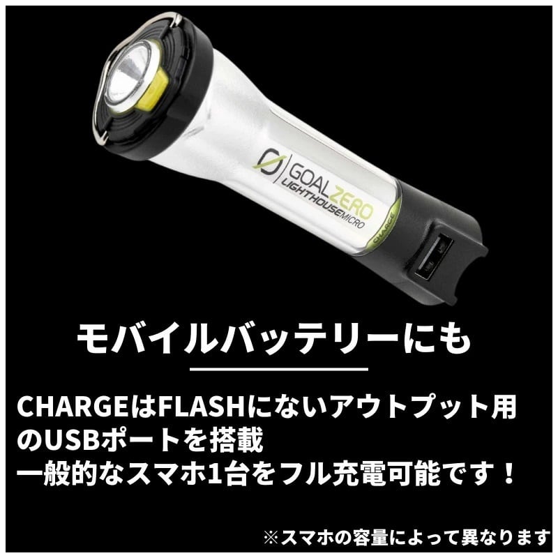 goalzero lighthouse micro charge ゴールゼロ