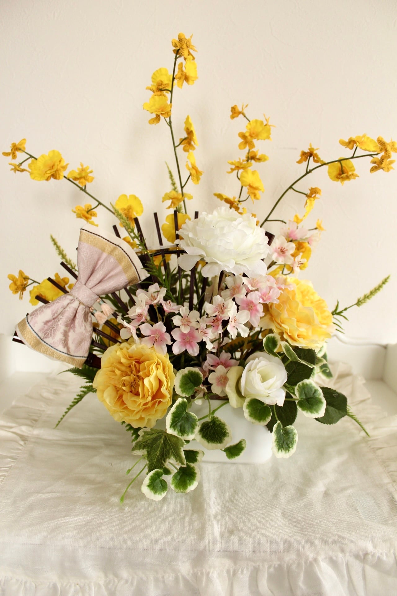 日本の風情 新春を彩るアレンジメント | floral.jadore