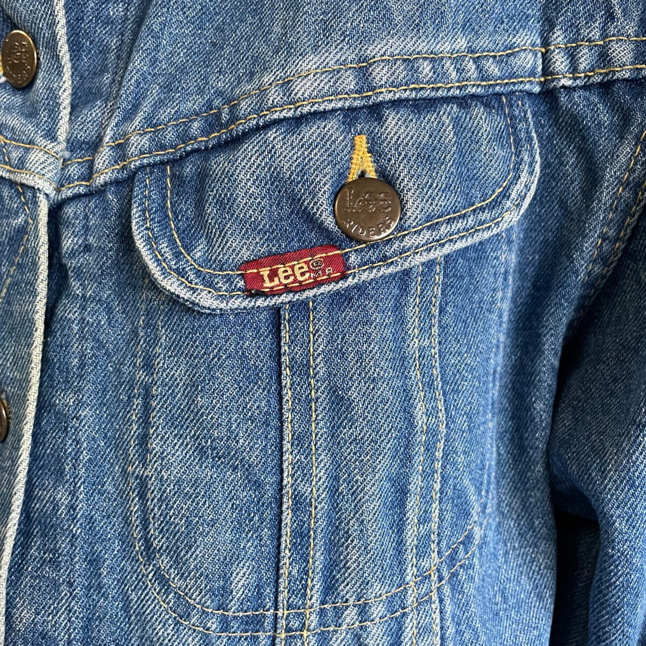 80年代 USA製 Lee リー デニムジャケット 153438 レディースM 古着 80s 