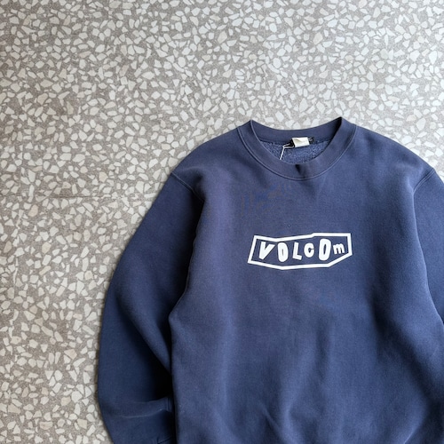 VOLCOM / 90’s usa製 logo sweat size M