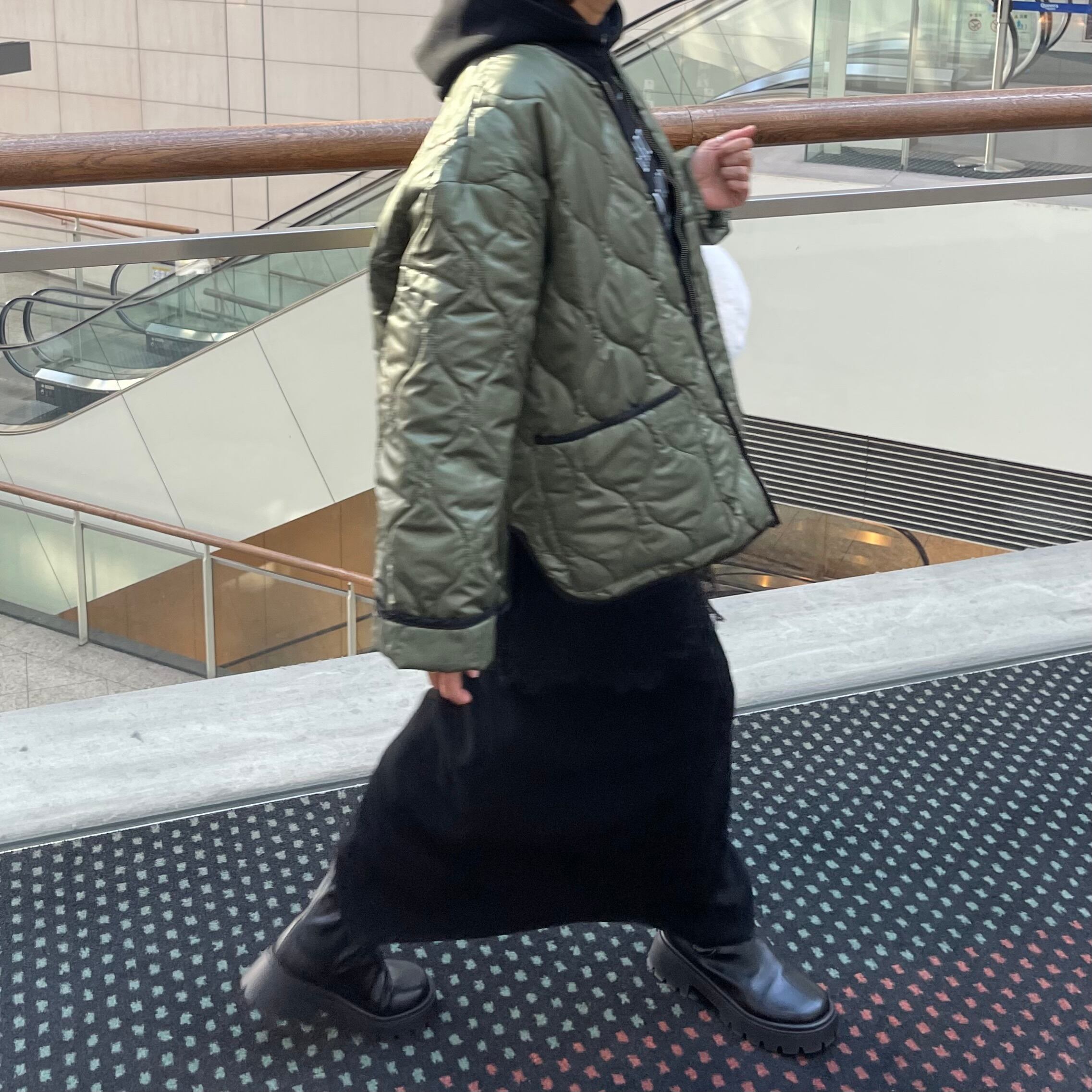 NYLON MILITARY JACKET | meong blue