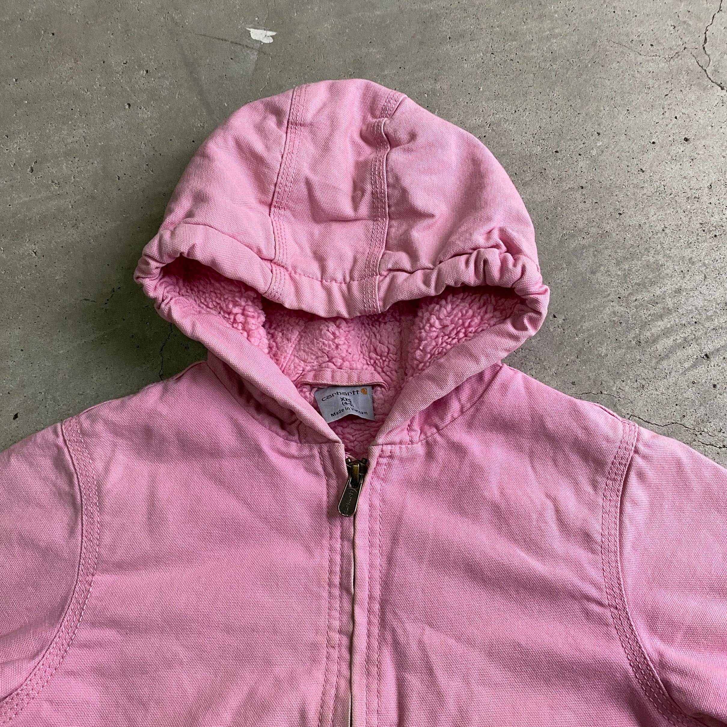 kids】Carhartt カーハート アクティブジャケット キッズ4-5歳 古着 ...