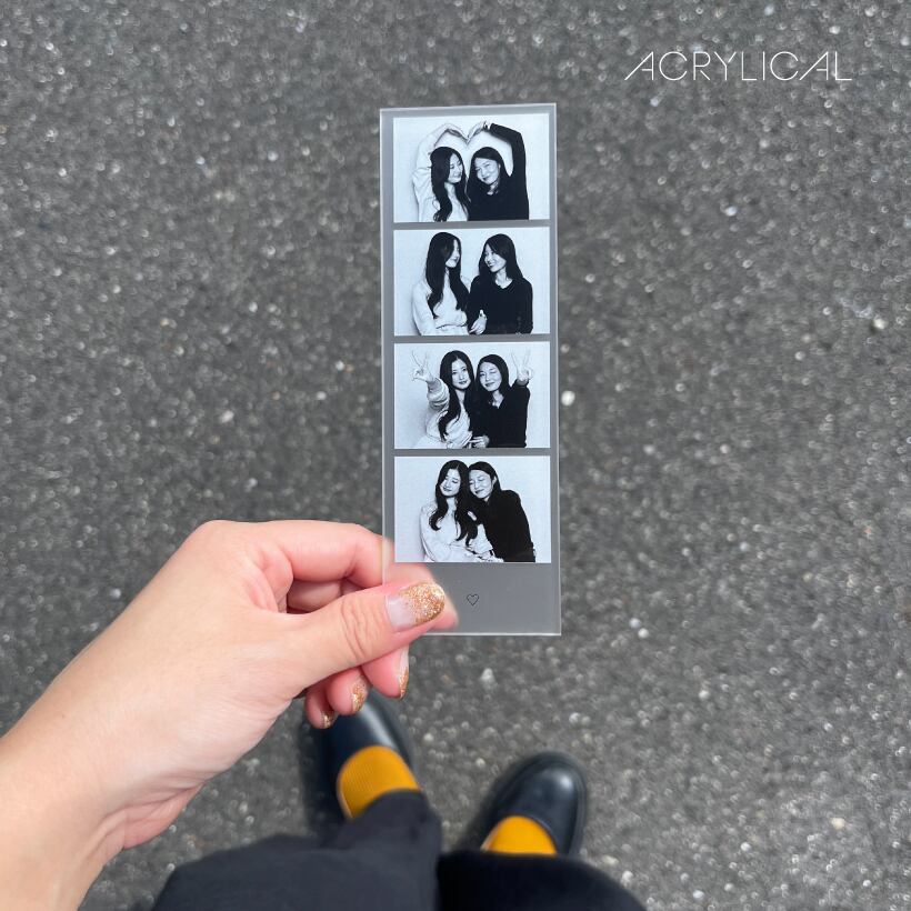 フォトプレート Sサイズ（UDO-PLT01）透明マット | acrylical