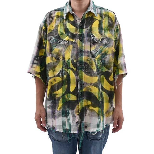 【ZAC∴VARGAS】JTP one-of-a-kind item shirt.