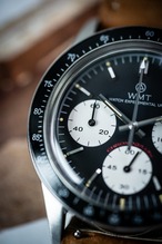 WMT GP1 MKII – Black dial / Metal Bracelet + Leather Strap Set