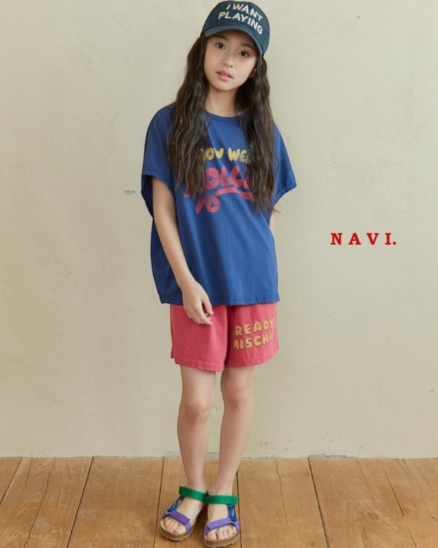 《送料無料》ボーイパンツ：kids【navi】※お取り寄せ