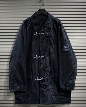 【X VINTAGE】Fireman Buckle Gimmick Vintage Loose Coverall Jacket