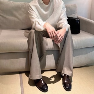 スタンドカラーモードシャツ　0865