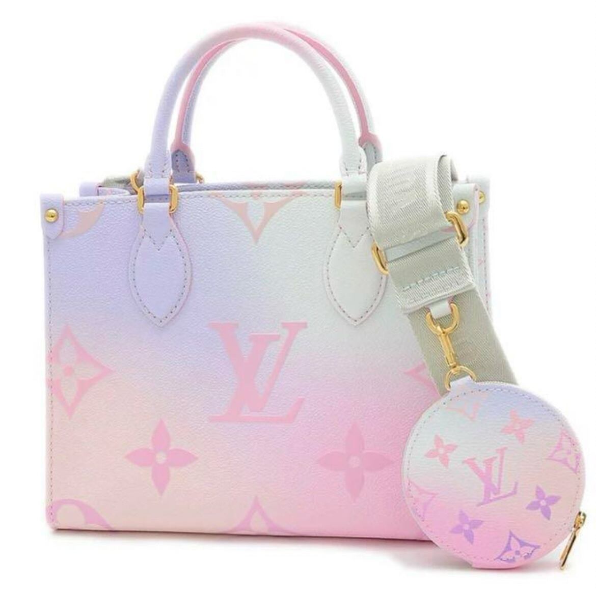 LOUIS VUITTON ルイヴィトン LV パステルスプリング オンザゴー PM 
