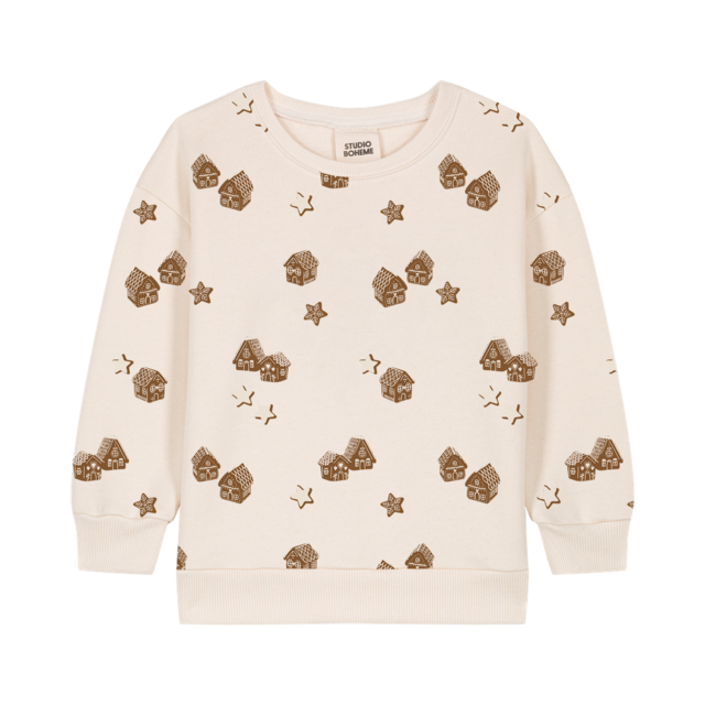 STUDIO BOHEME / CHRISTMAS  OURS SWEAT / ECRU / CHRISTMAS FAIRY / 18m-24m