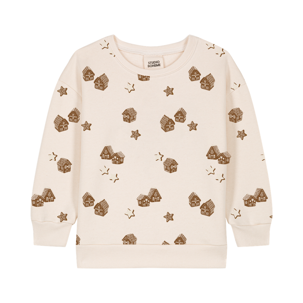 STUDIO BOHEME / CHRISTMAS  OURS SWEAT / ECRU / CHRISTMAS FAIRY / 18m-24m