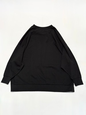 Labo ratory・ORDINARY WIDE PULL OVER・BLACK　LA506