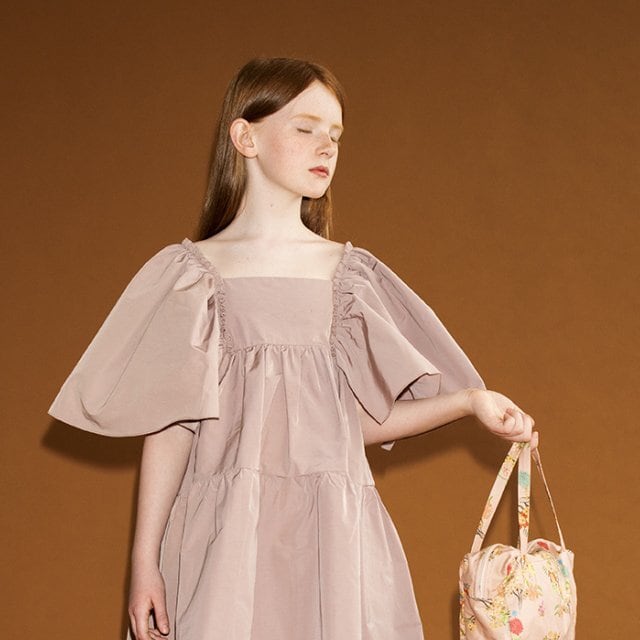 «即納» Christina Rohde Dress No.144 Beige | 子供服 capucapu