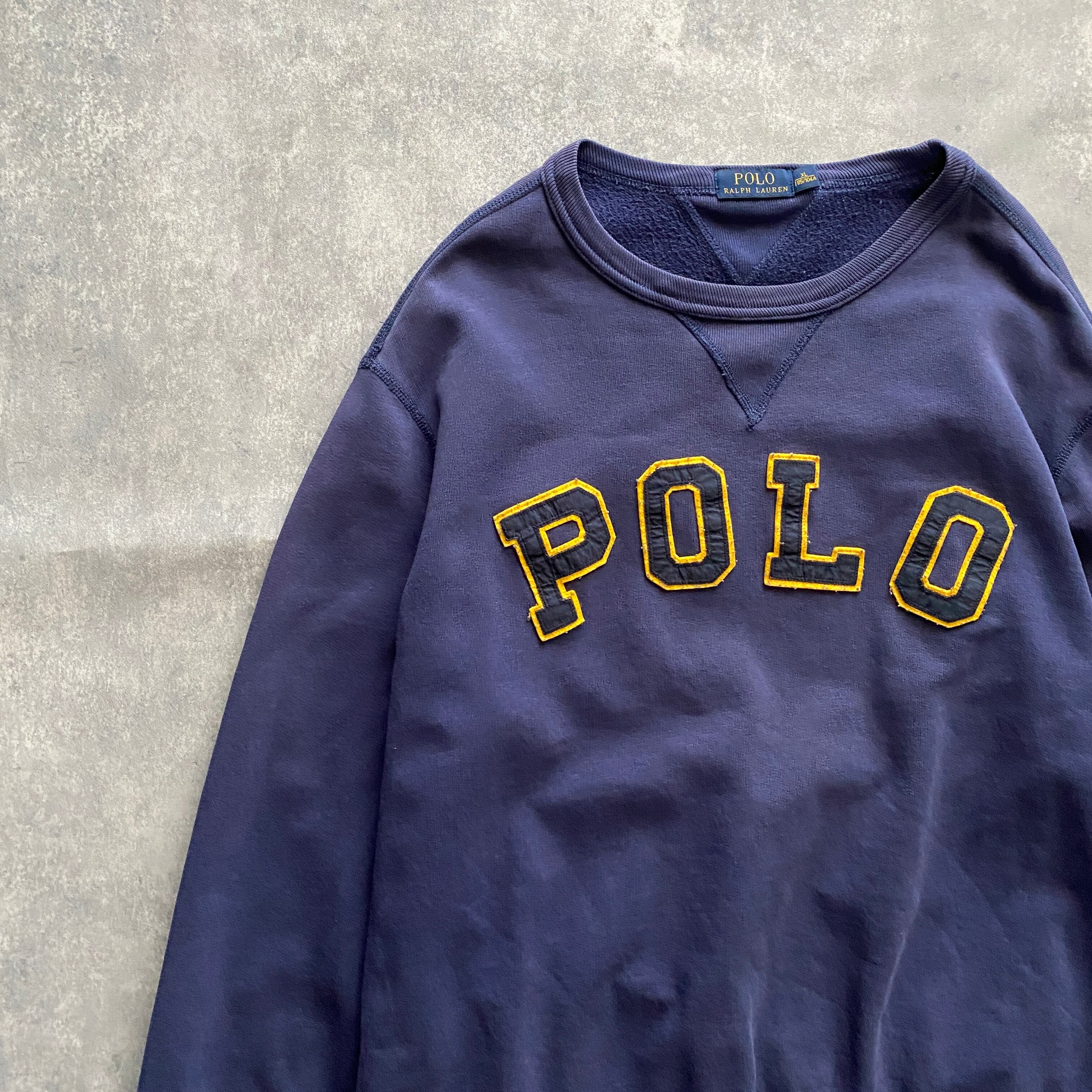 XLサイズ】ポロラルフローレン ワッペン POLOロゴ スウェット