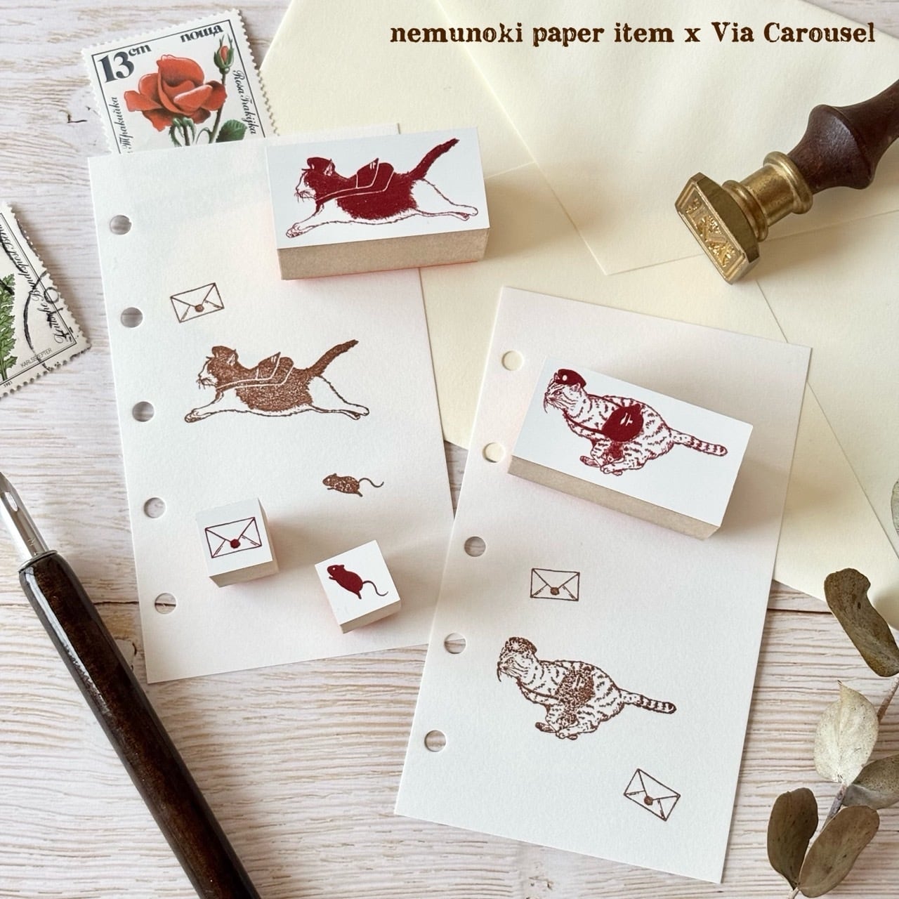 Via Carousel×nemunoki | nemunoki paper item