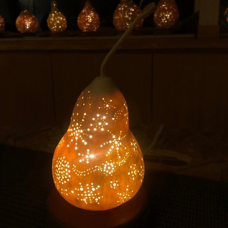 ひょうたんランプ制作キット M | ひょうたんランプ専門店/奥入 ひょうたんランプ制作キット M | ひょうたんランプ専門店/奥入