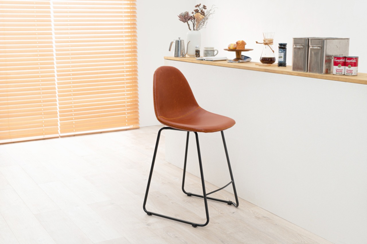 バーチェア 高めの座面 キッチン ダイニング カフェバー