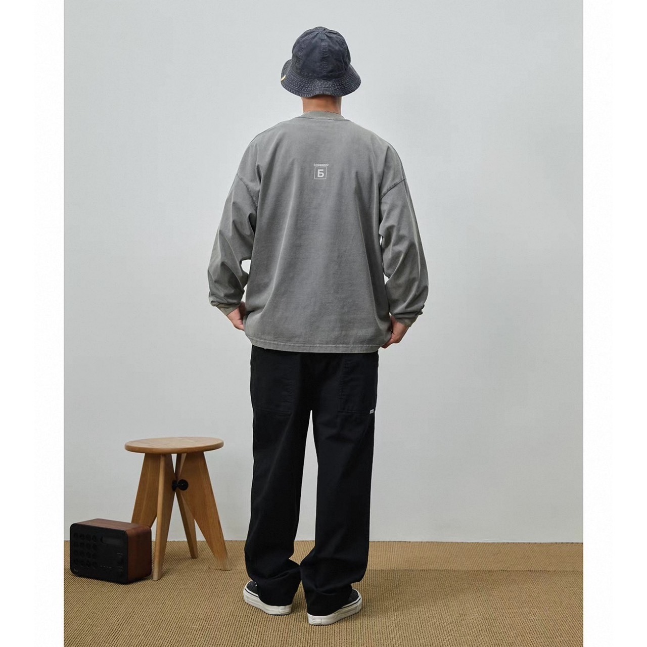 Wide-leg belted pants 1071 - 15