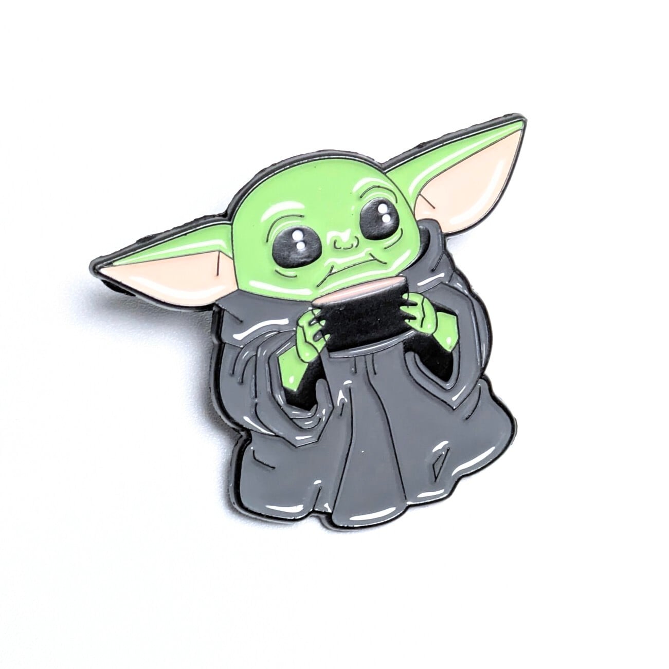 【週末限定お値下げ】限定アート　ヨーダピンバッジ 送料無料！ ☆ピンズ PINS☆ピンバッジ 【 スターウォーズ（Star Wars