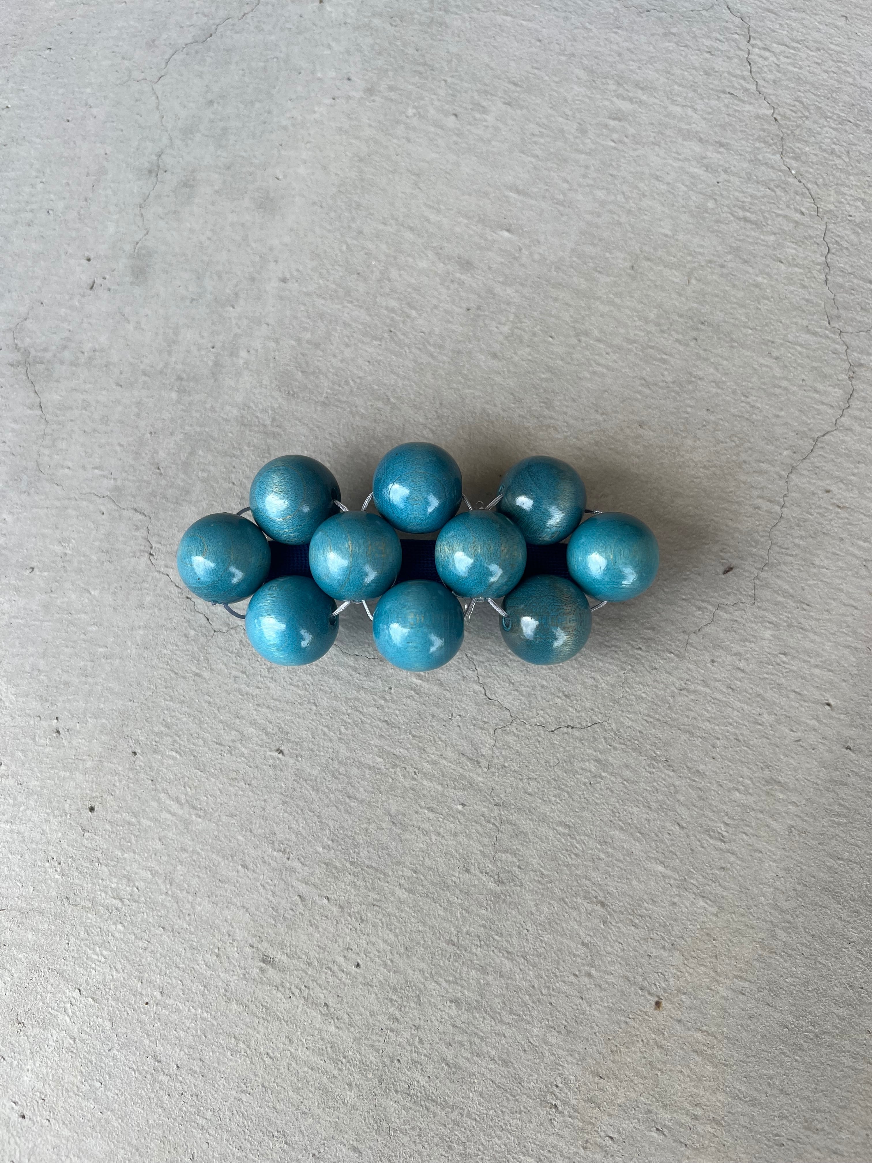 Talina Mori big hairclip-Turquoise