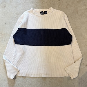 2000s OLD GAP COTTON KNIT SWEATER