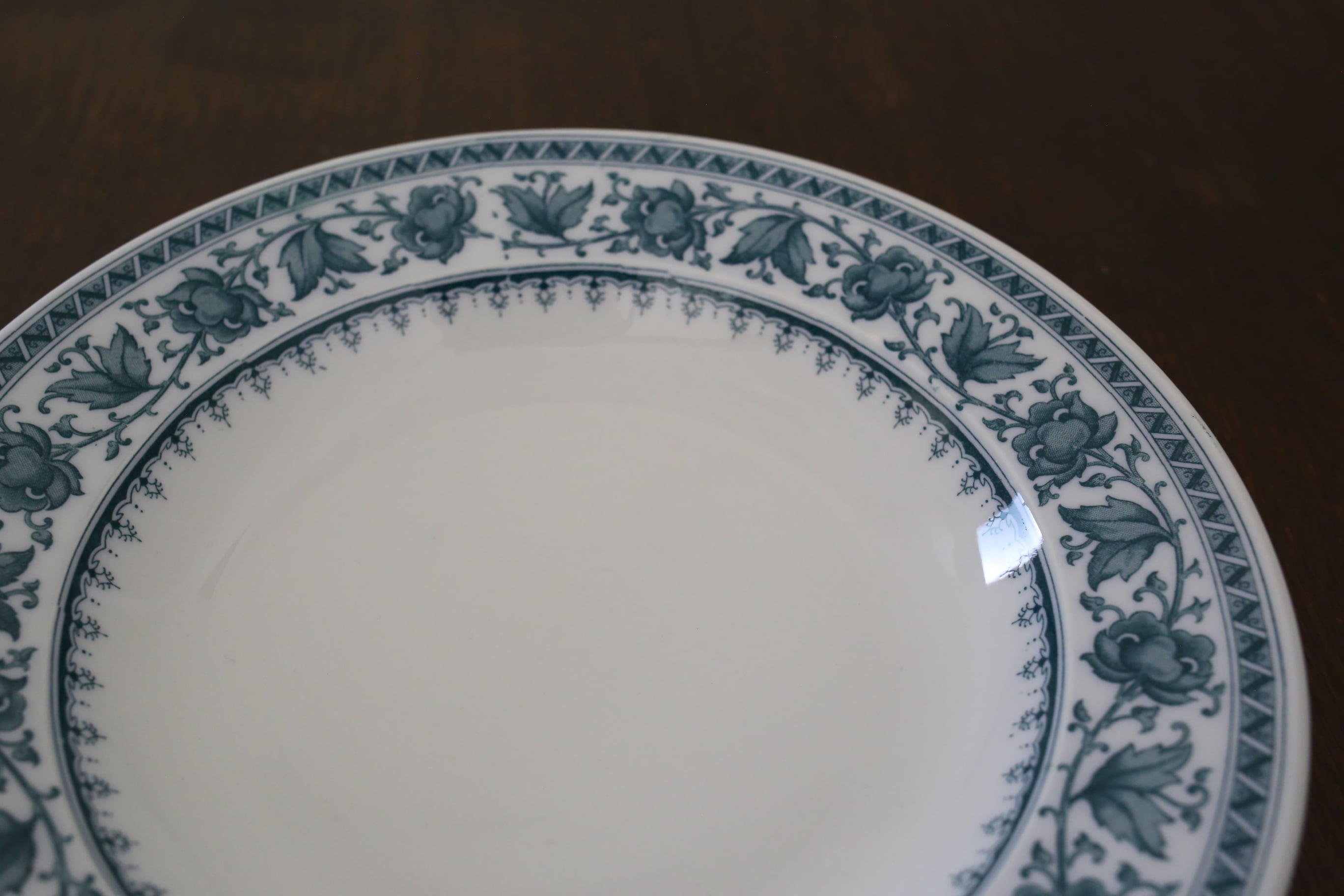 フランス アンティーク サルグミンヌ U&C SARREGUEMINES (SYRA) 深皿