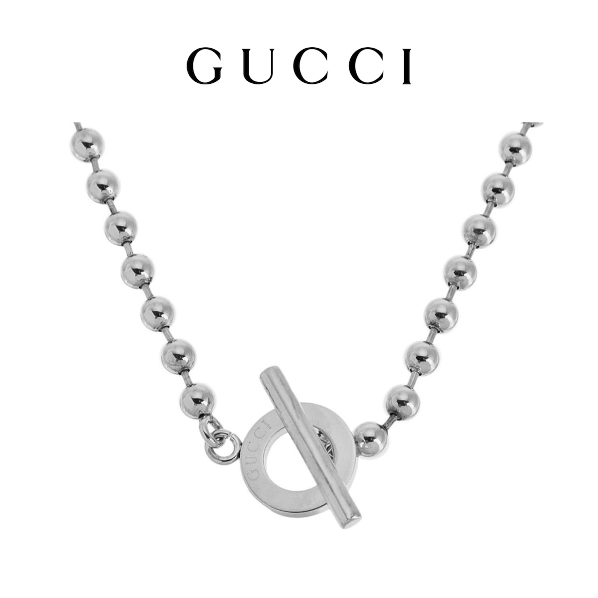 GUCCI ボールチェーンネックレス ユニセックス AX1266 | 正規ブランド