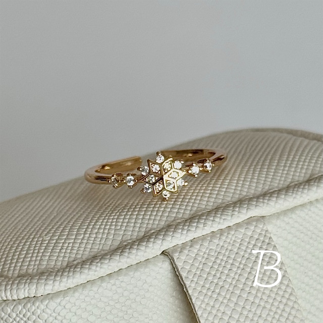 Lola金雪の結晶リング 2s