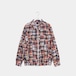 【APPLEBUM】アップルバム Madras Patchwork Zip Up Shirt Jacket ジップアップ シャツ ジャケット