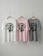 【新作5%OFF・3日間】Mesh See-through Layered Tops_3colors