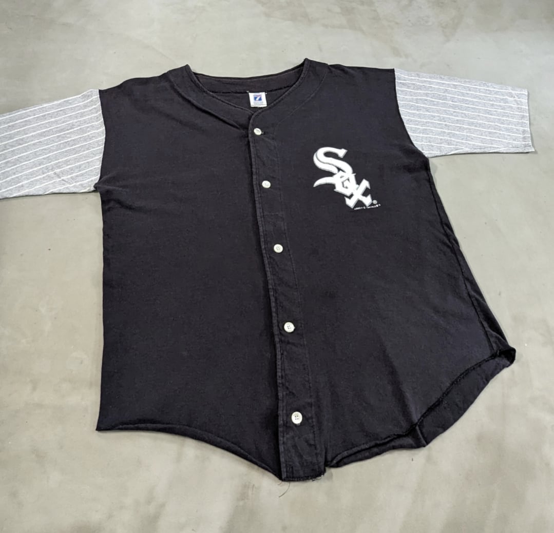 90s logo 7 mlb white sox baseball shirt 小岩店 | What'z up