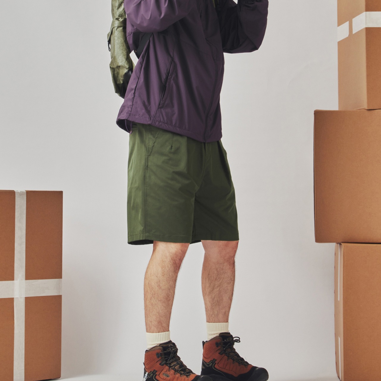 プリーツ アウトドア ショーツ 　 Y9220 - 4