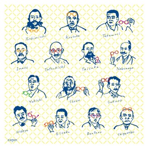 メガネ拭き【偉人】