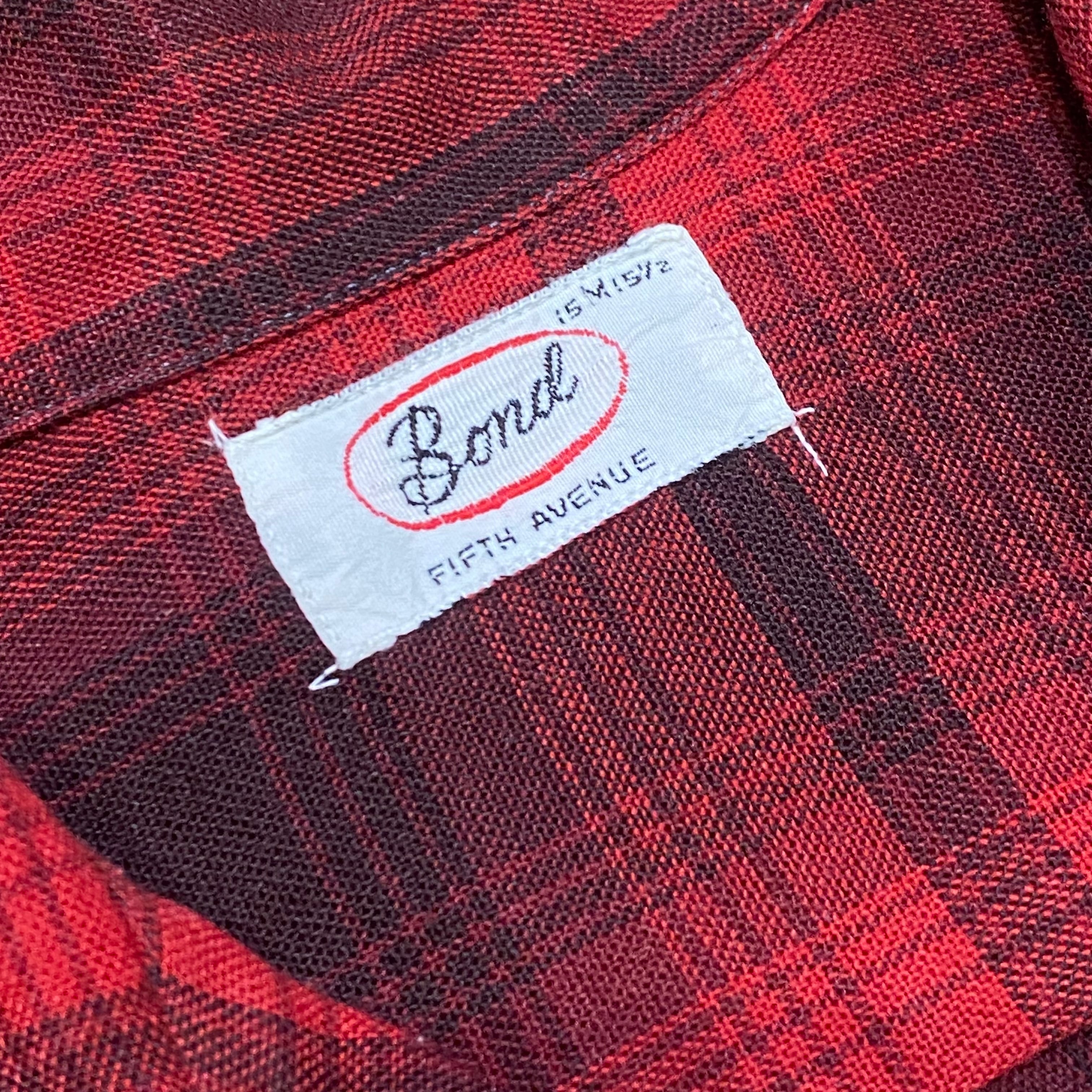 60s Bond Ombre Check Shirt 60年代 オンブレ オンブレチェック