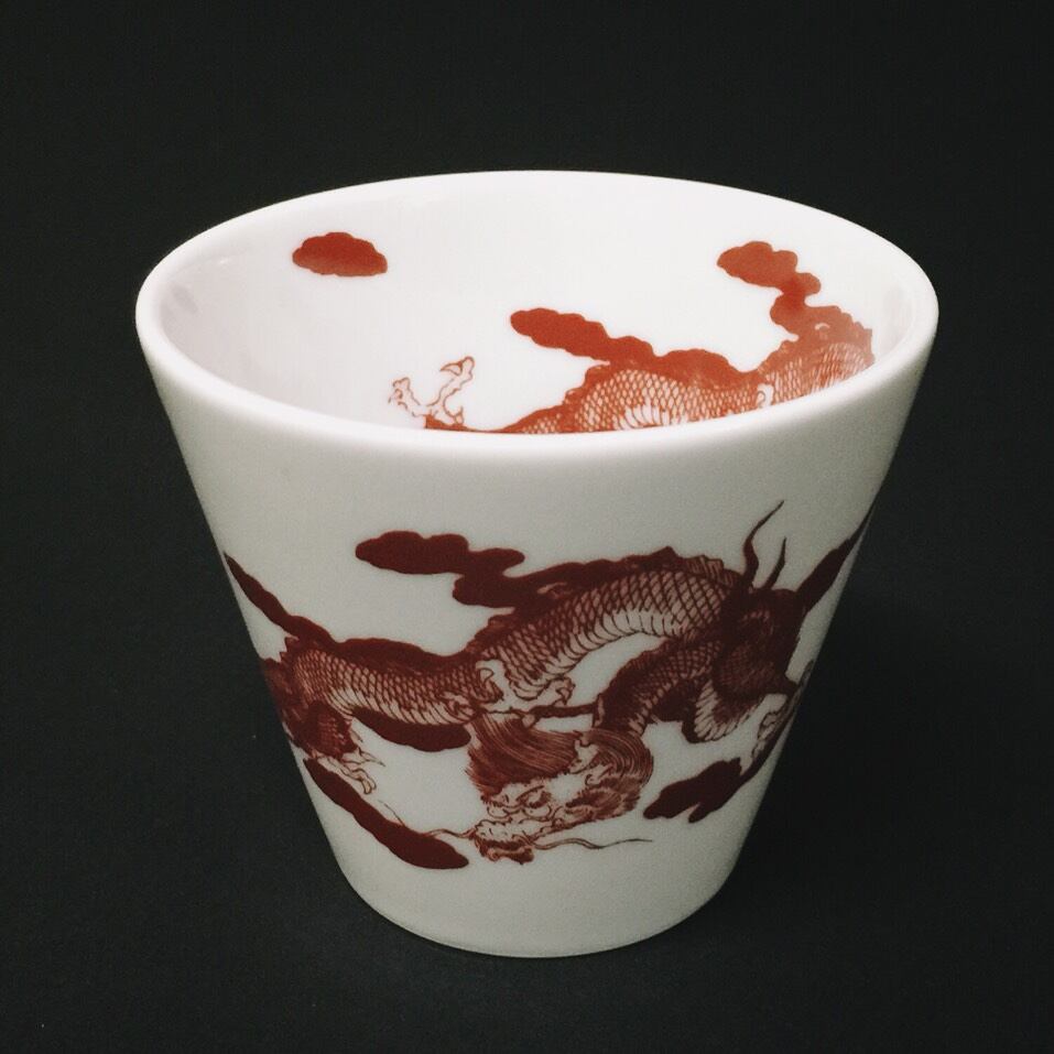 Dragon九谷 斎田道開 赤龍図カップ ［ 九谷焼／230ml ］ | マシロ