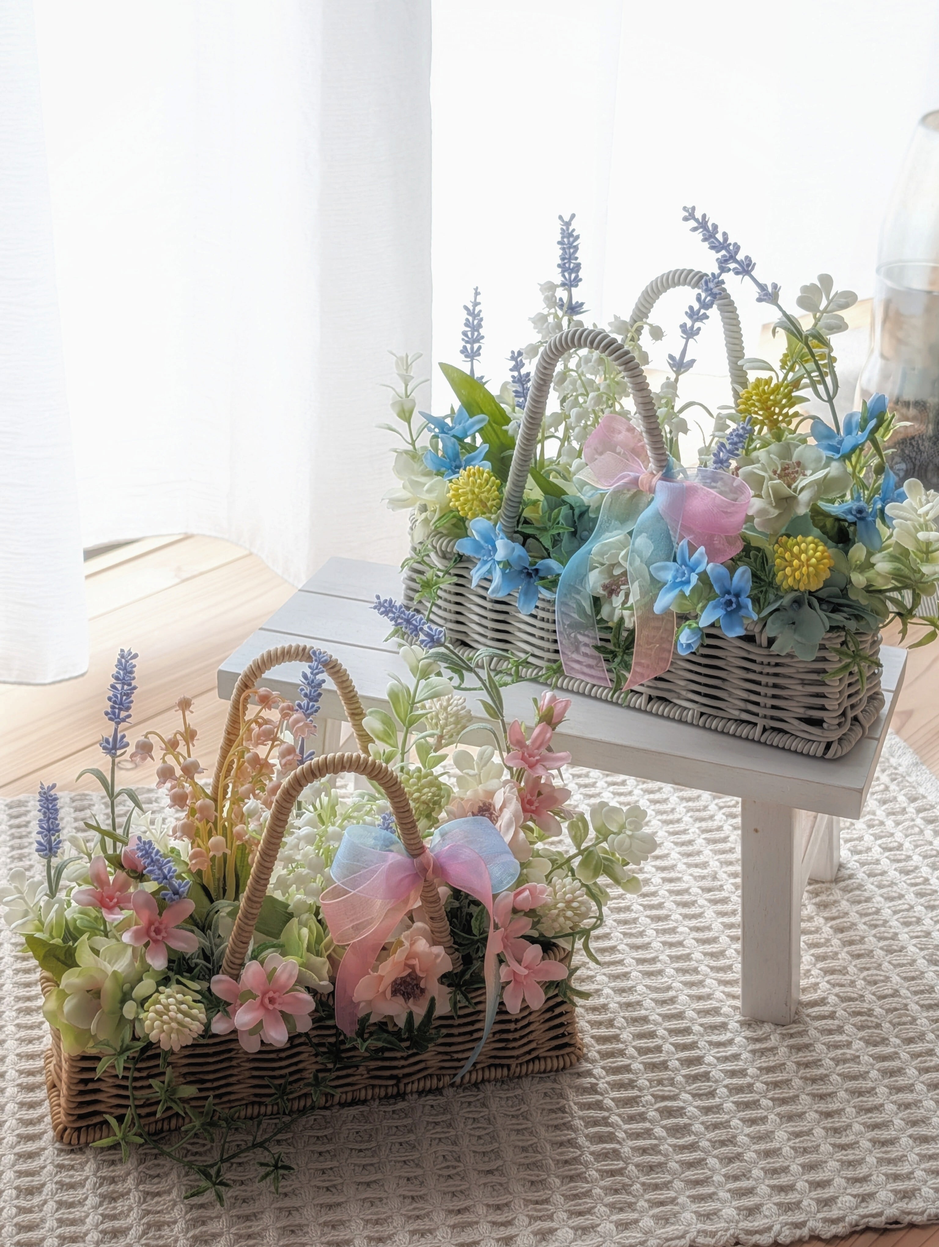 多肉植物&グリーンアレンジメント カラーストーン テラコッタ 寄せ植え