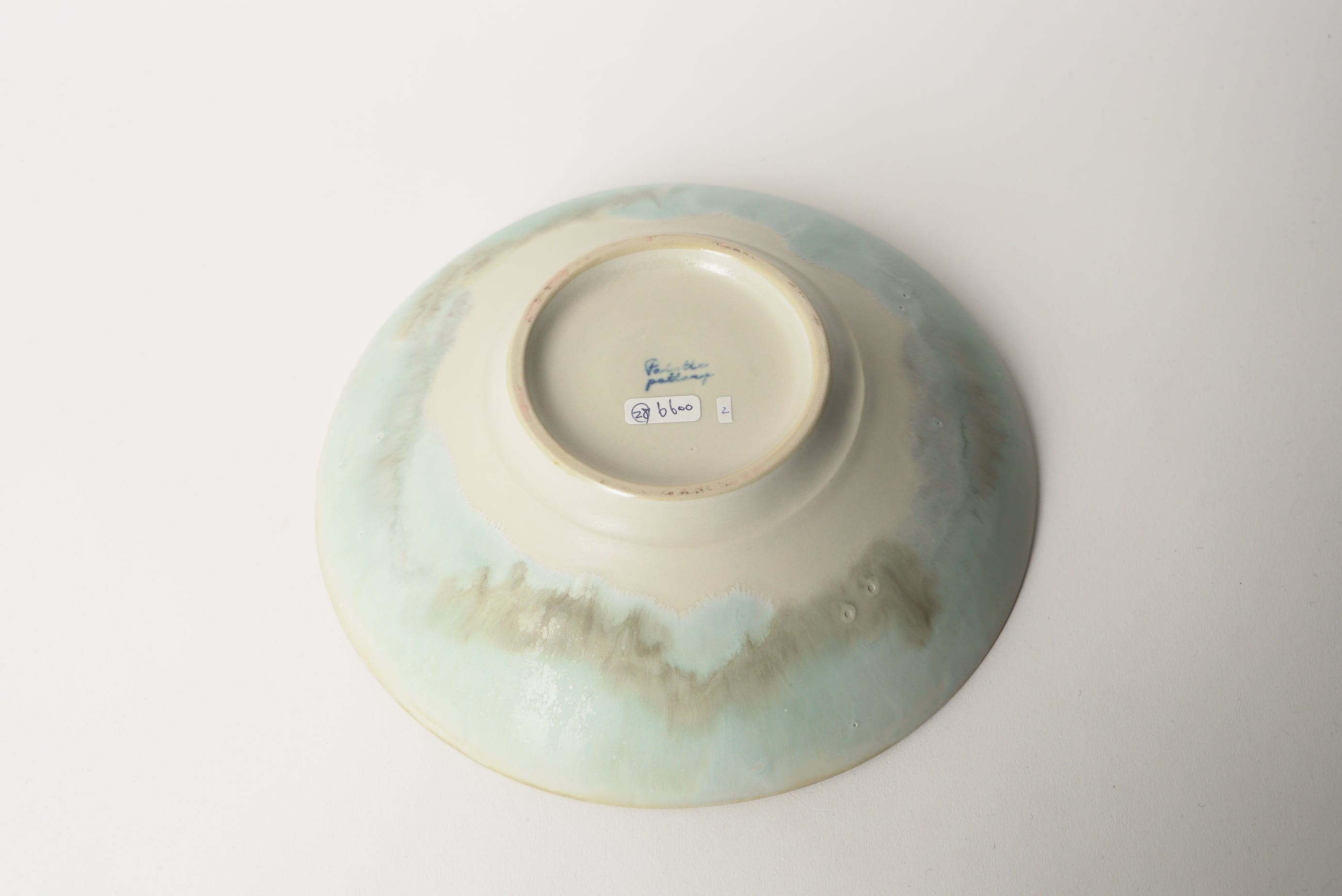 palette pottery 中園晋作28 丸平鉢大 3 | Hase